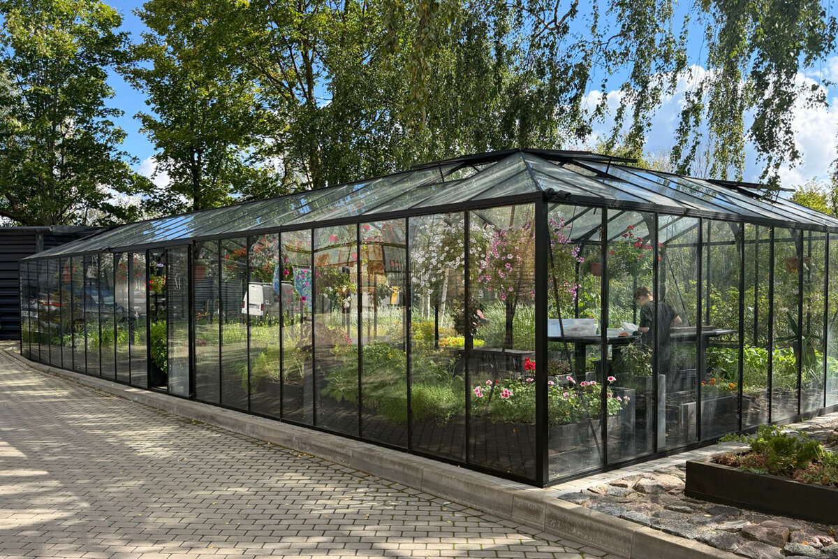 Drivhus og orangeri for hotell, restaurant og arrangementer