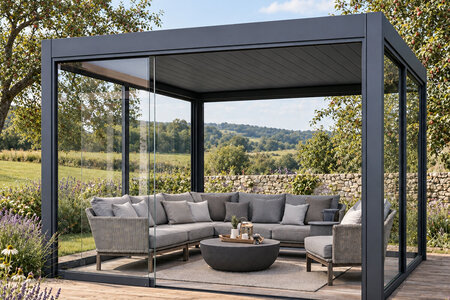 Slik rengjør og vedlikeholder du en pergola i aluminium