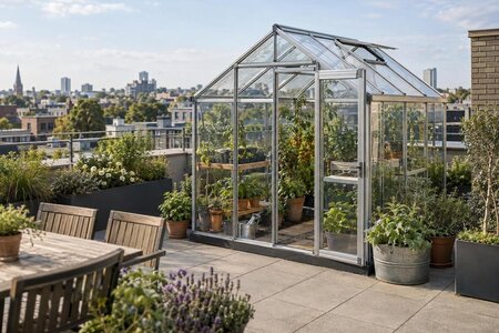Drivhus på takterrasse – kan det fungere?