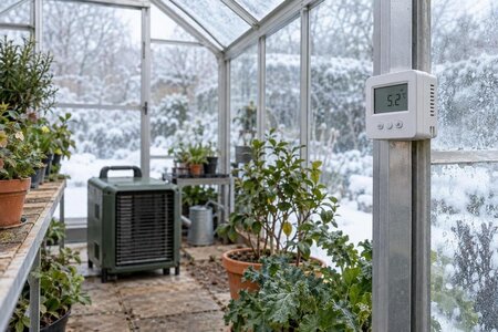 Slik plasserer du temperaturføleren i drivhuset