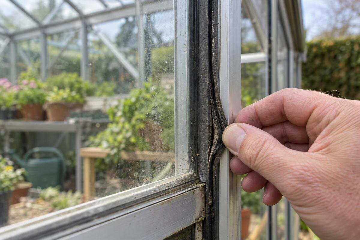 Slitte tetningslister i drivhuset: Når er rengjøring ikke nok?