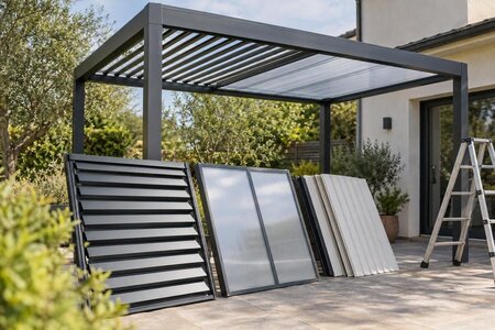 Kan du ettermontere et annet tak på en eksisterende pergola?