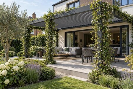 Klatreplanter på aluminiumpergola: hva må avklares?