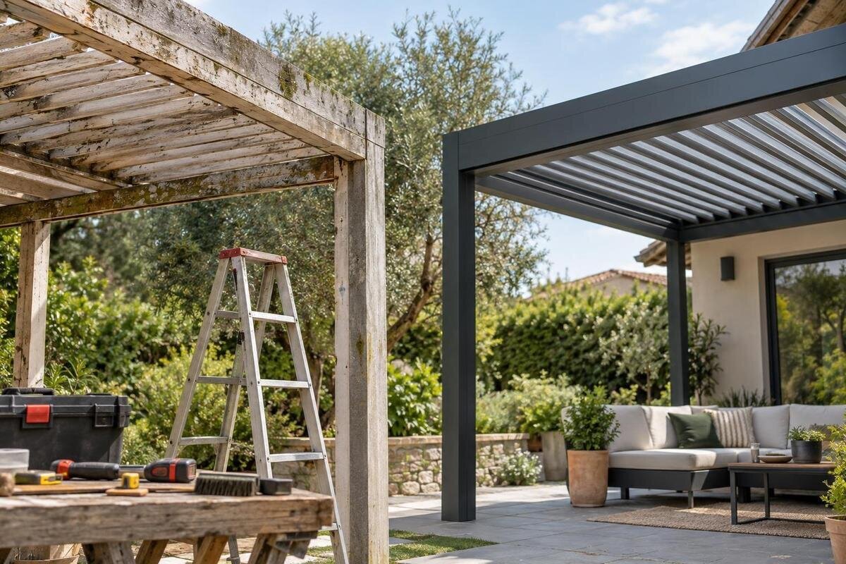 Eldre pergola: reparere eller skifte? En sjekkliste