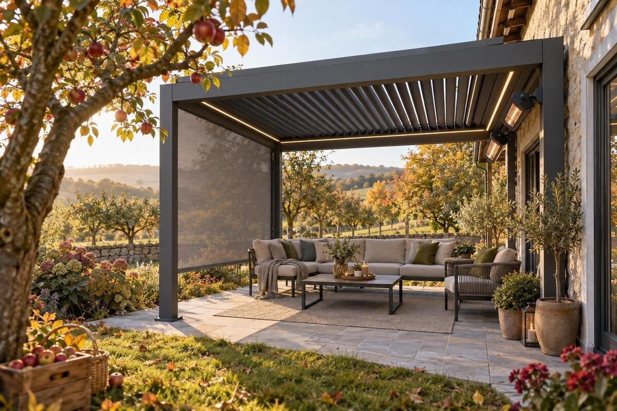 Slik velger du pergola-pakke til Black Friday med screens og belysning