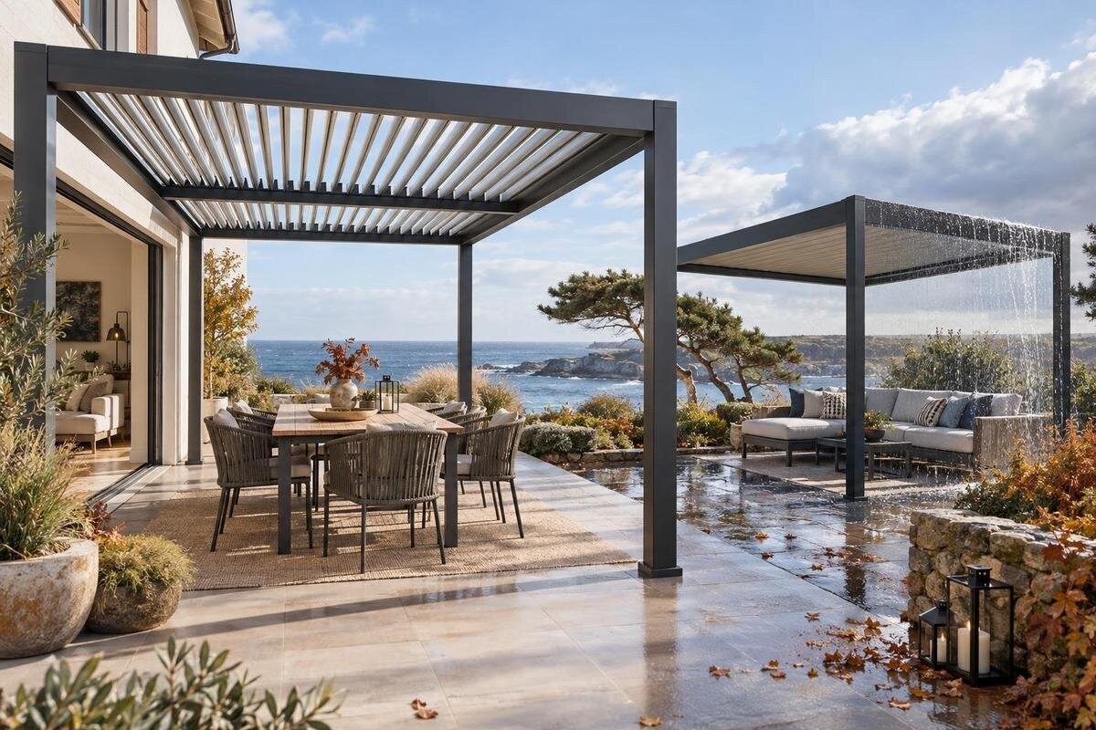 Slik kjøper du pergola på Black Friday: sjekk vind, regn og snø