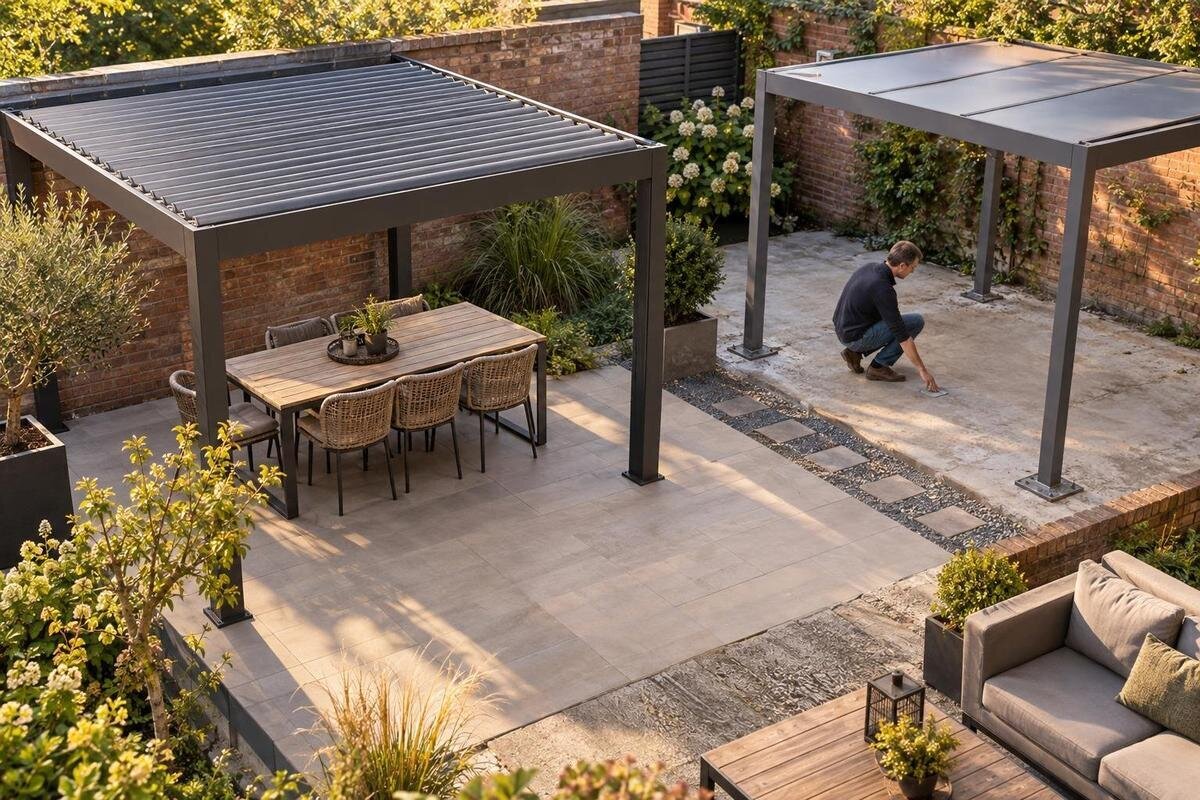 Skal du kjøpe ny pergola? Kan eksisterende fundamenter gjenbrukes?