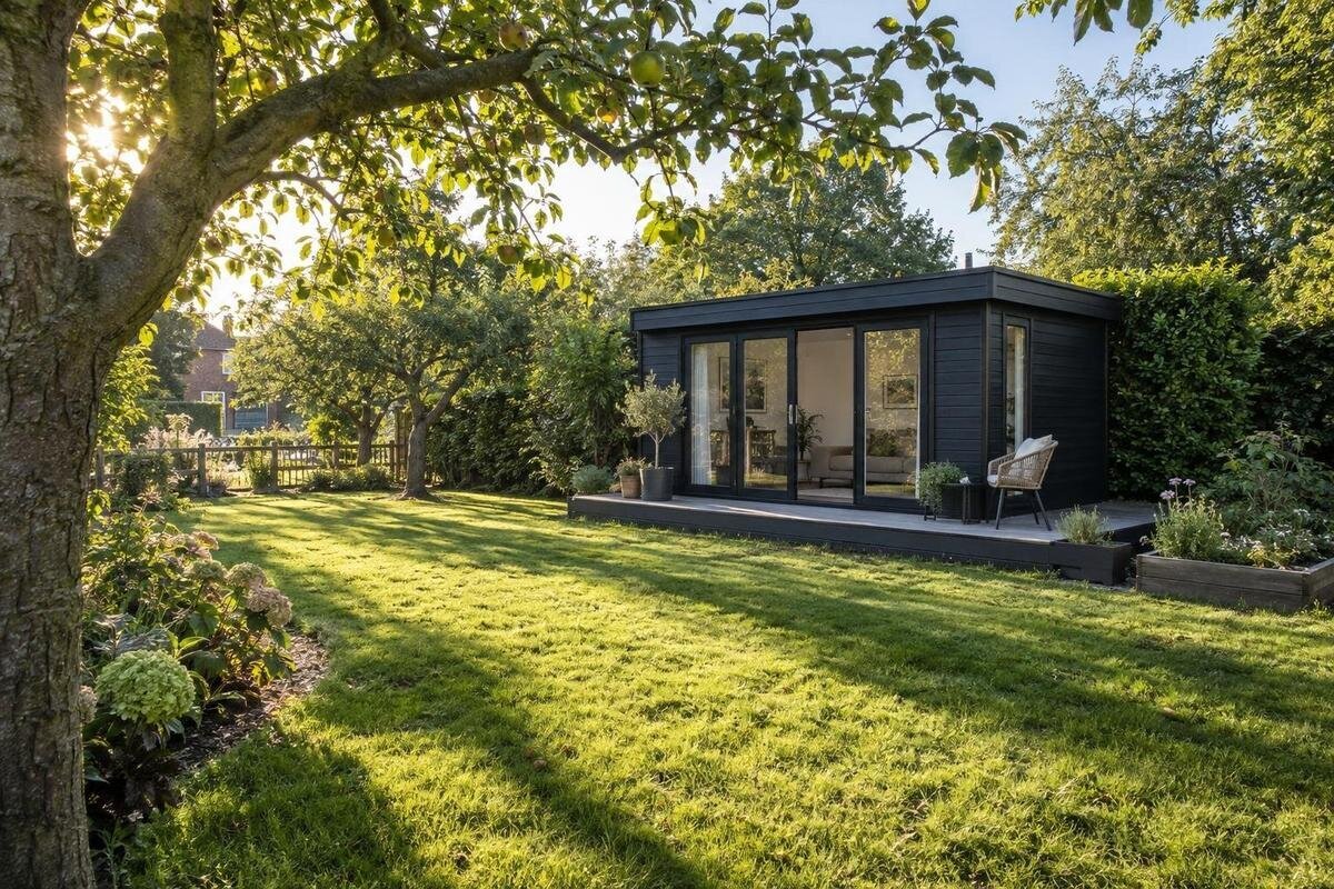Hvor bør du plassere hagehuset for sol, skygge og privatliv?