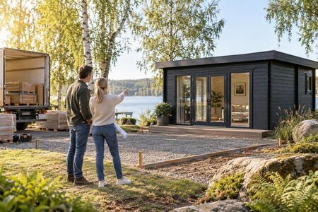 Slik klargjør du eiendommen før hagehuset leveres