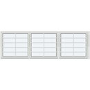 3 rammer med 4 vannrette sprosser, 1 loddrett sprosse