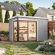 Modano – Moderne hagehus i tre med glassfasade