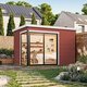 Modano – Moderne hagehus i tre med glassfasade