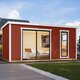 Modano – Moderne hagehus i tre med glassfasade