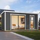 Modano – Moderne hagehus i tre med glassfasade