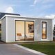 Modano – Moderne hagehus i tre med glassfasade