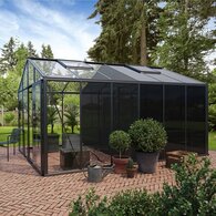 Drivhus i aluminium med lager Limited edition