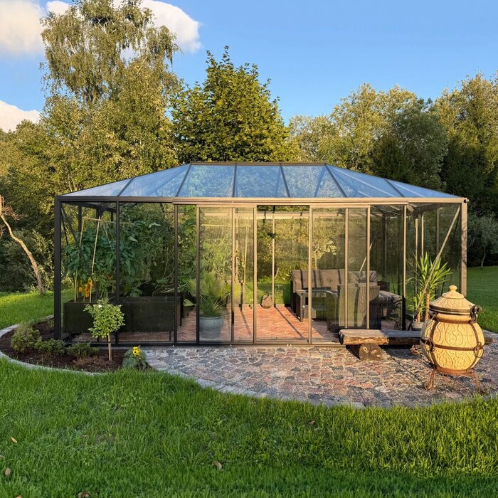 Pyramideformet drivhus