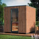 Moderne badstue i termotre – Sana